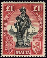 Malta Stamp 1922